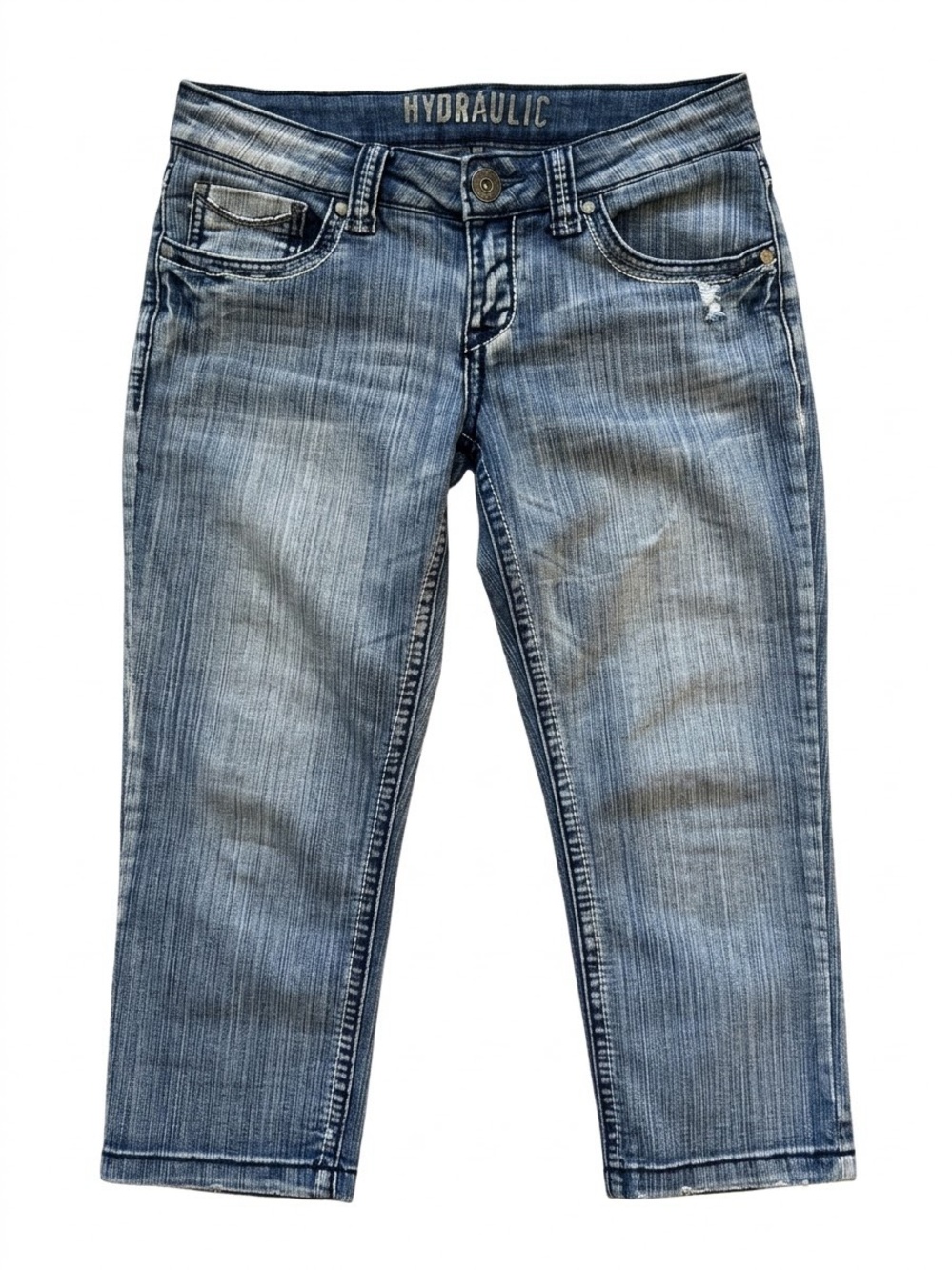 Hydraulic Women’s Blue Low Rise Capris-C15